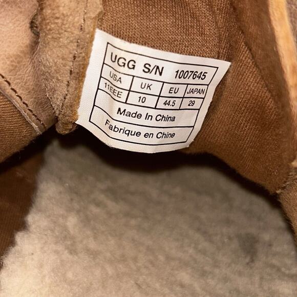 UGG Freamon Men's 11 Brown Beige Suede Chukka Ankle Boots Shoes Lace Up 1007645 - Picture 11 of 11